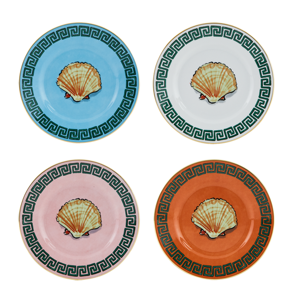 Set Of 4 Bread Plates