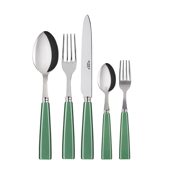 Icône, Garden Green, 5 Piece Cutlery Set