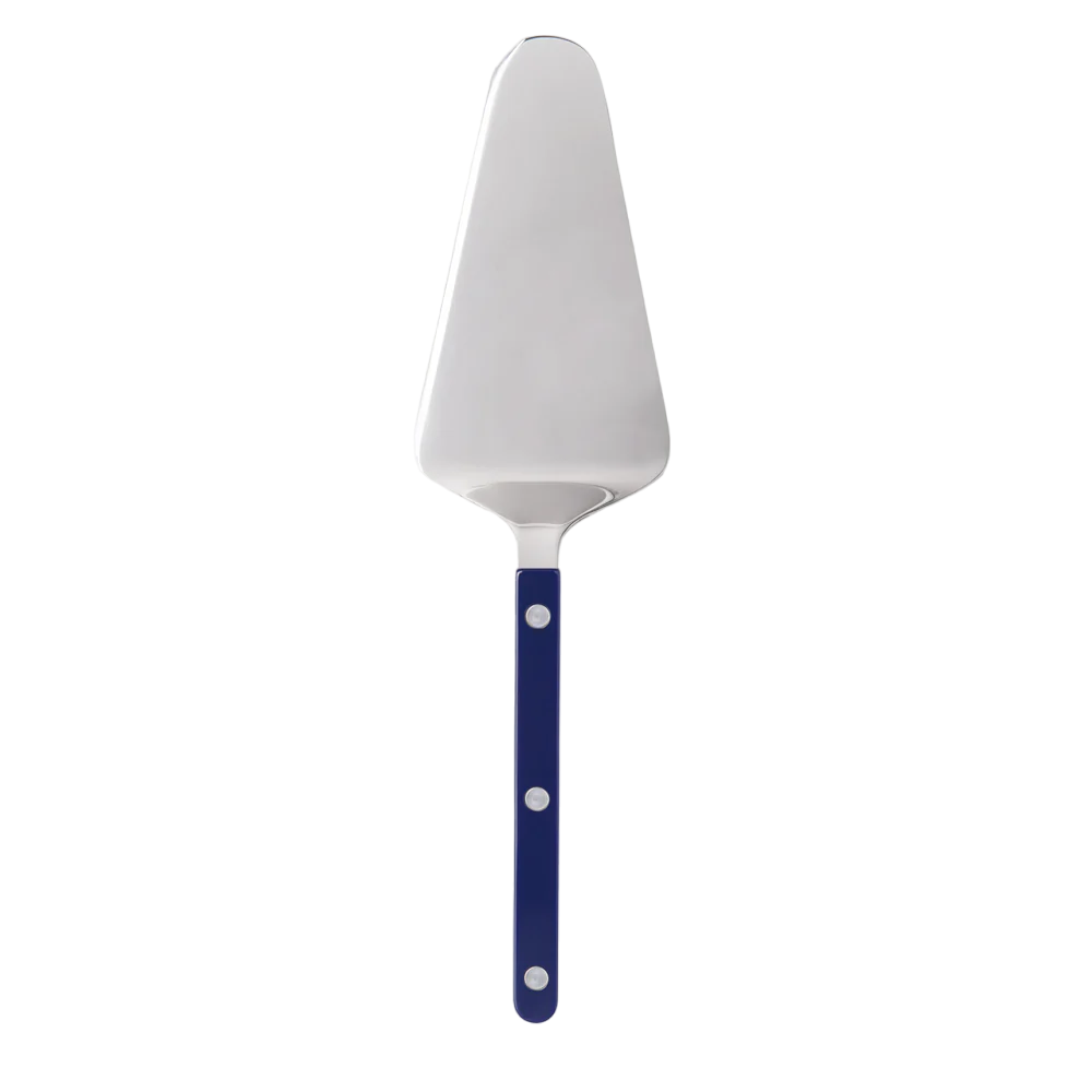Bistro Shiny Solid, Navy Blue, Tart Server