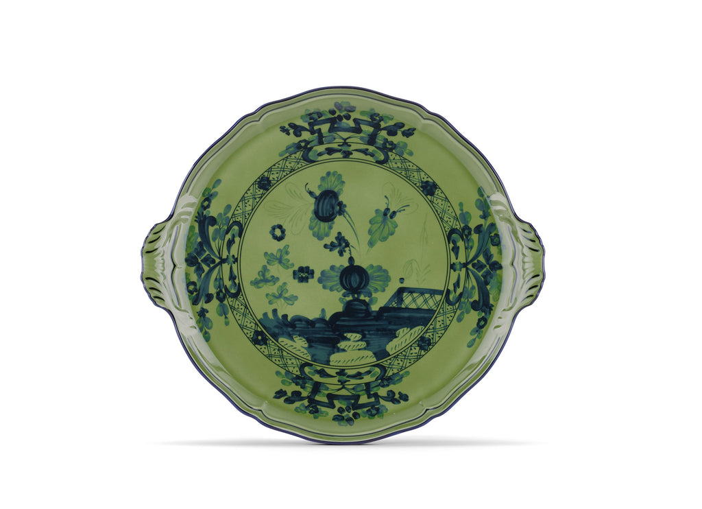 Cake Plate – Malachite