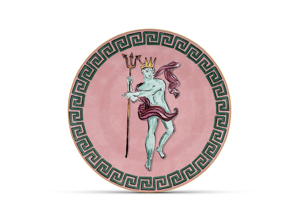 Centerpiece And Charger Plate – Pink