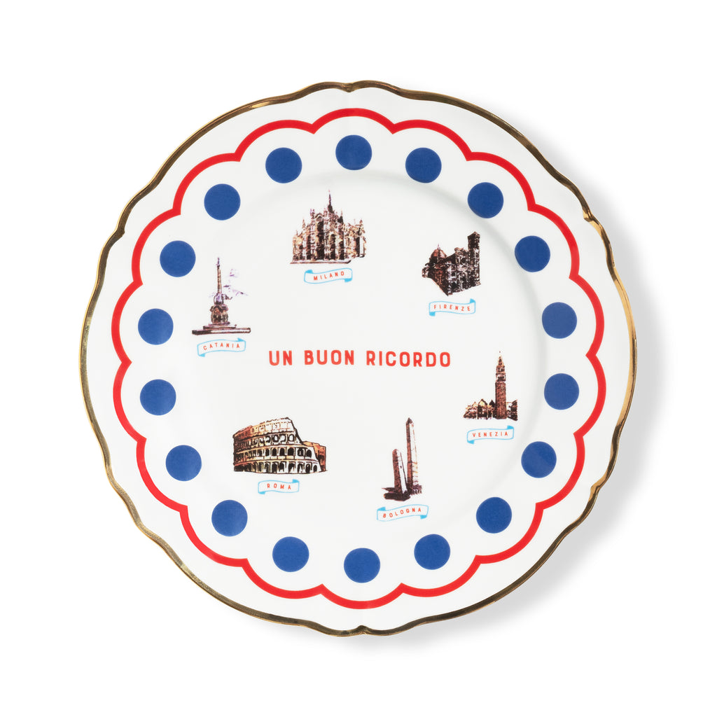 Bitossi Dinner Plate Monuments