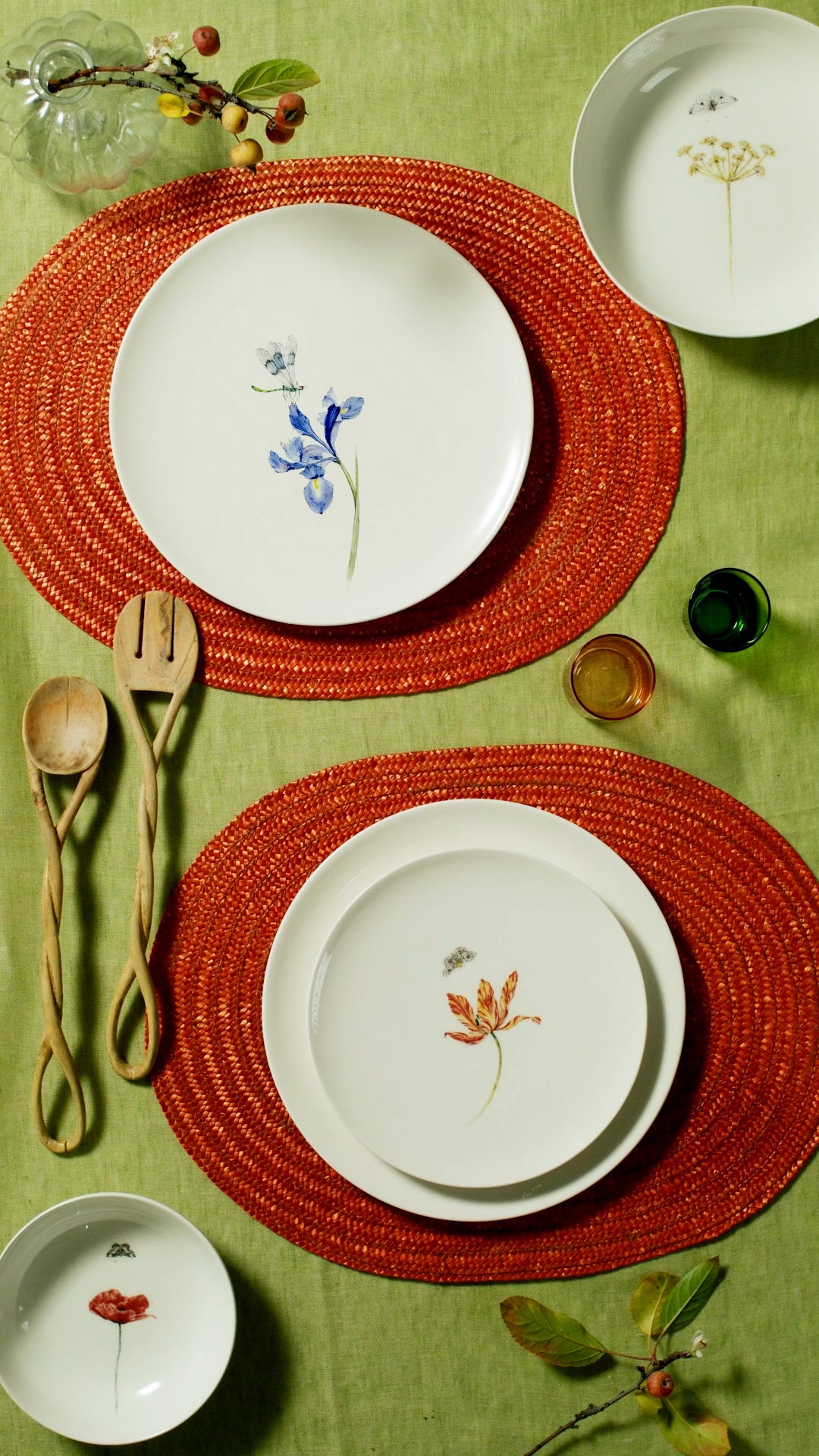 Laboratorio Paravicini Bloom Dinner Plate Collection 1-6 Set