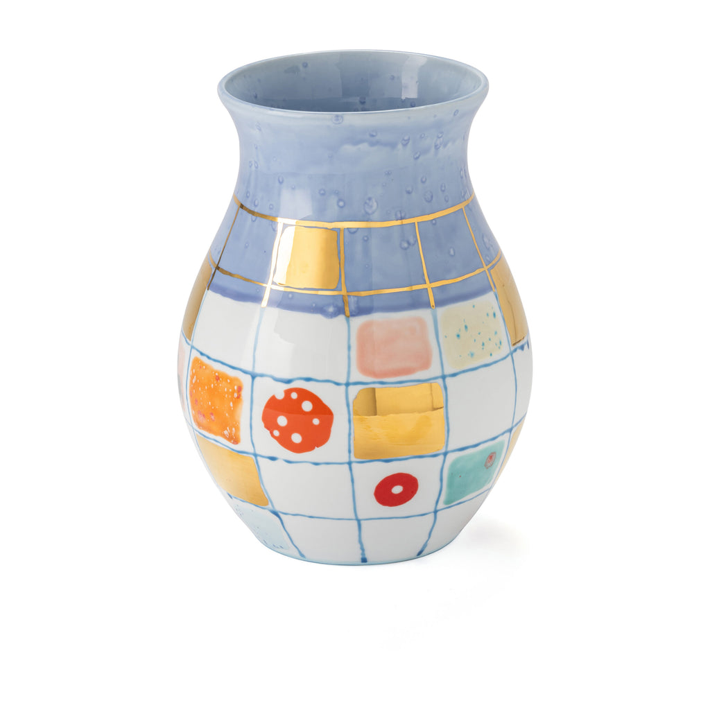 Calypso Blue Vase
