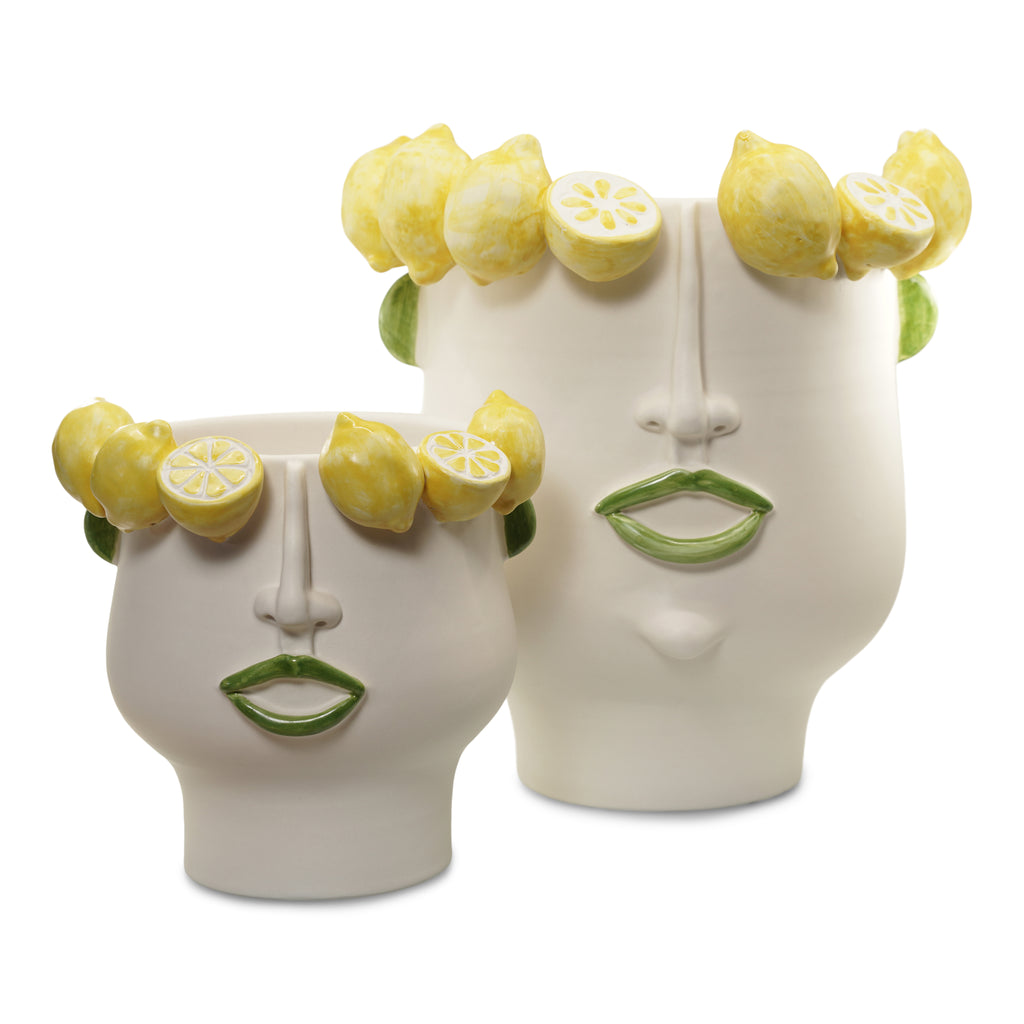 Domitilla Lemon Picker Head Vase