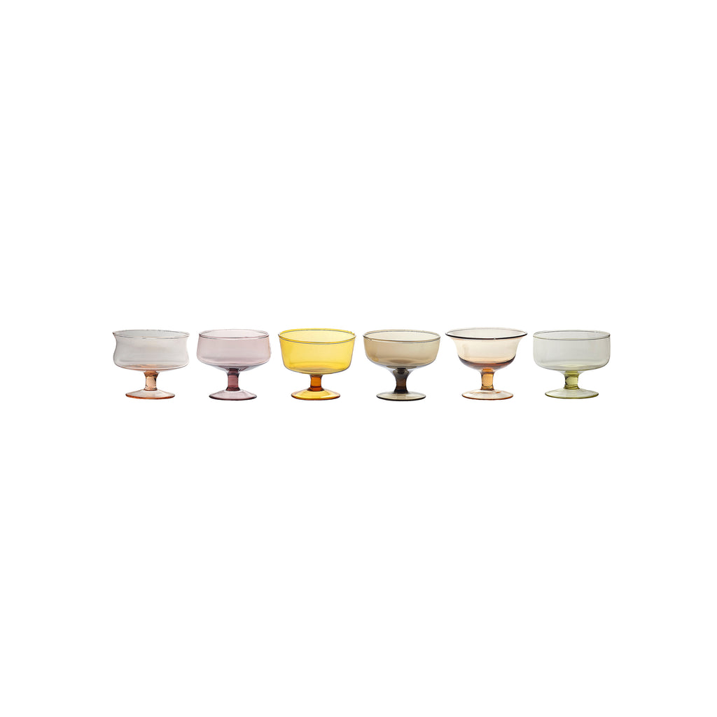 Bitossi Ice Cream Amber/Pink Nuances - Set of 6