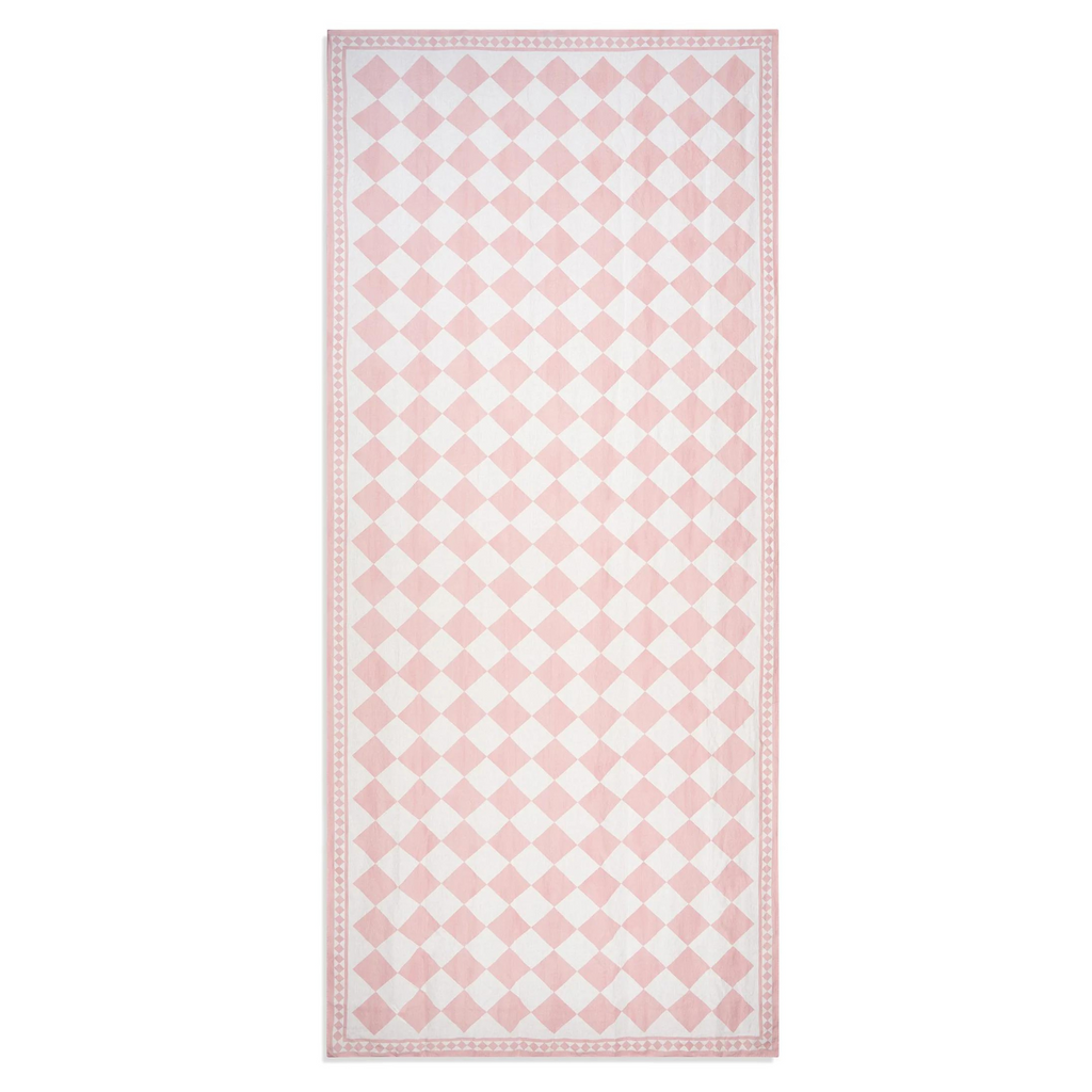 Summerill & Bishop Claridge's Check Linen Tablecloth