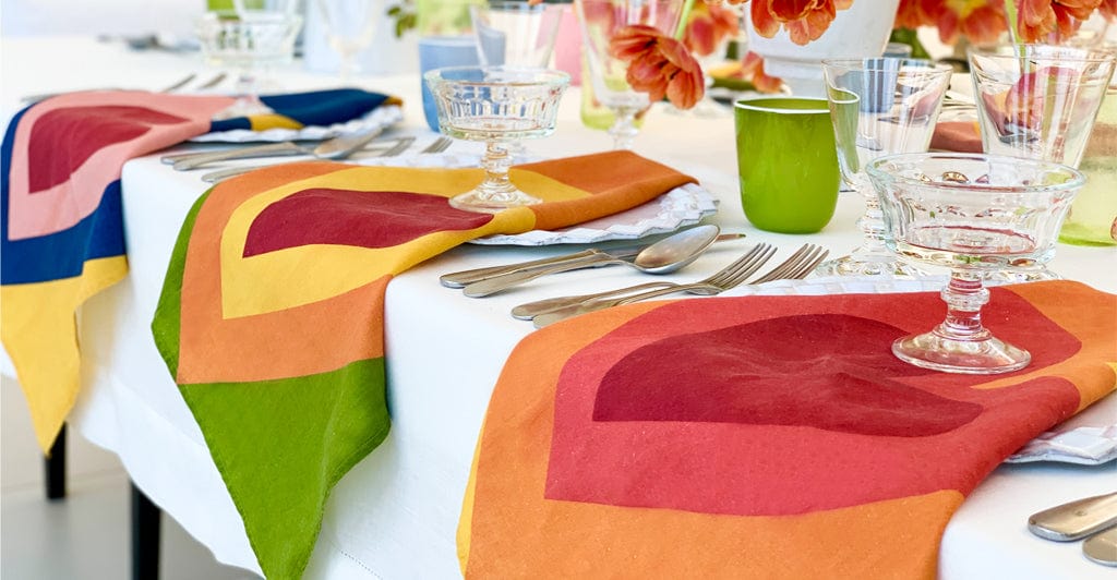 Summerill & Bishop Heart Napkins