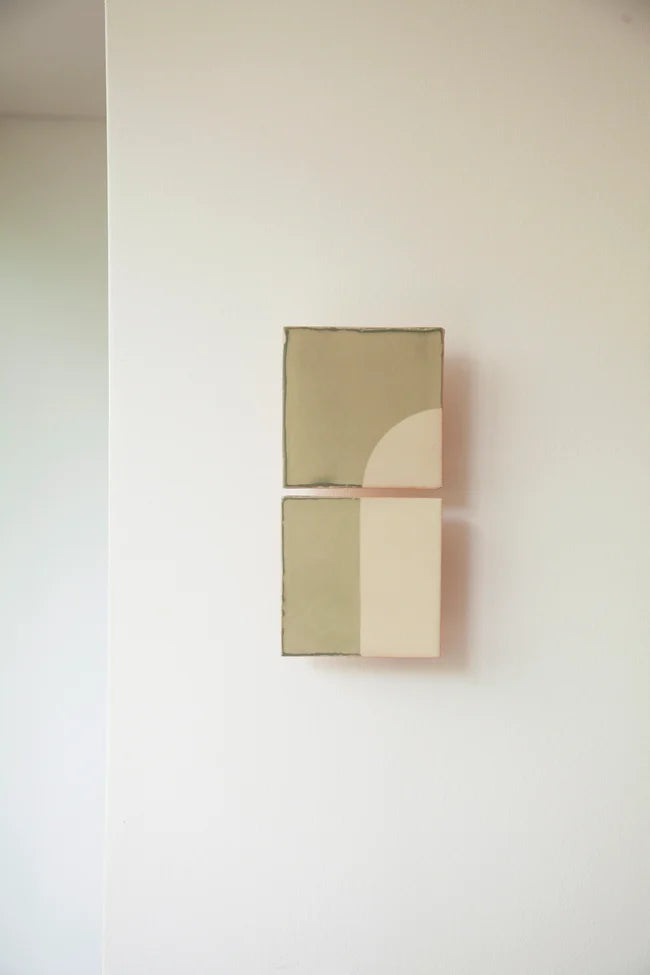 Tiles Door V Ceramic Wall Light