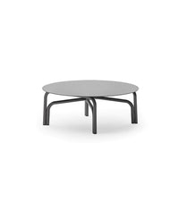 Salo Round Coffee Table In Aluminium 90cm