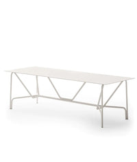 Salo Rectangular Table 279cm In Aluminum